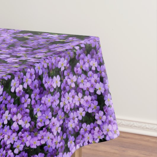 Violet Fleurs Nappes Violets (In Situ)