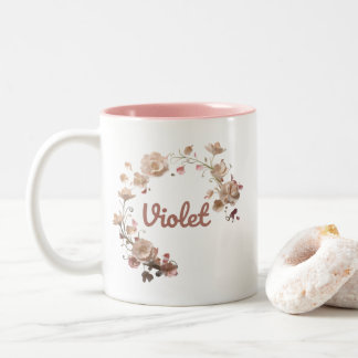 Violet Floral Mok