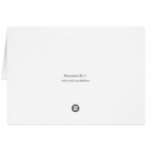 Violet floral Wedding (Achterkant Horizontaal)