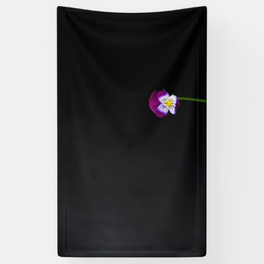 Violet Flower bnrcna Spandoek (Verticaal)