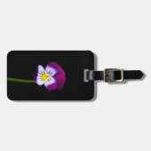 Violet Flower cd ltcnm Bagagelabel (Voorkant horizontaal)