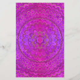 Violet Flower Mandala Flyer