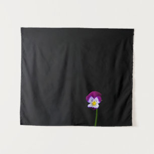 Violet Flower wtcnm Wandkleed