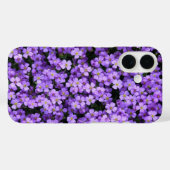 Violet Flowers iPhone Case (Achterkant (horizontaal))