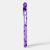 Violet Flowers iPhone Case (Achterkant / Links)