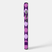 Violet foncé rose violet clair personnalisable Arg (Côté gauche)