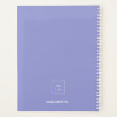 Violet foto business logo schoonheidssalon planner (Achterkant)