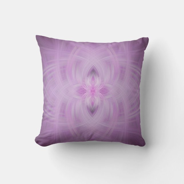 VIOLET - Fractal Art - Buitenkussen (Voorkant)