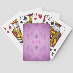 VIOLET - Fractal Art - Pokerkaarten