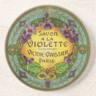 Violet French Perfume Sandstone Onderzetter