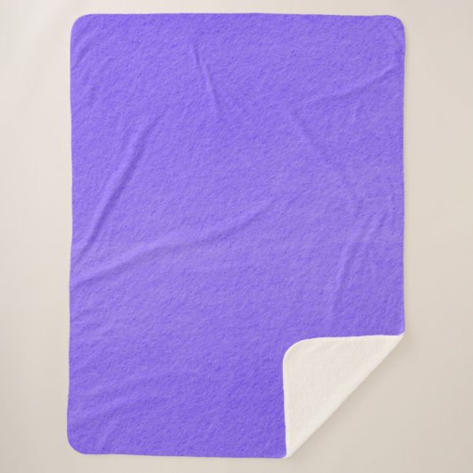 Violet Froth Sherpa Blanket Deken (Voorkant)