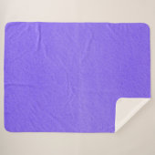 Violet Froth Sherpa Blanket Deken (Voorkant (horizontaal))
