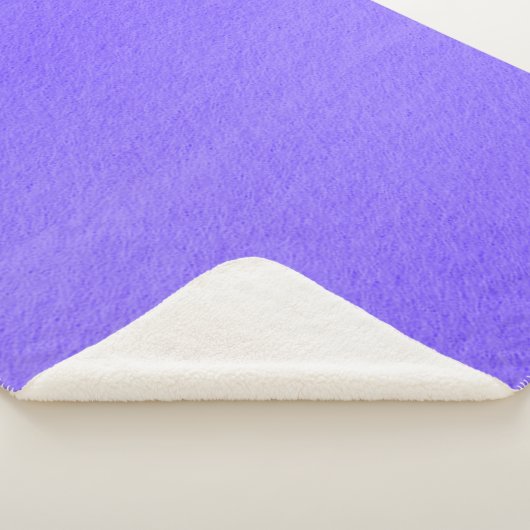 Violet Froth Sherpa Blanket Sherpa Deken (3/4)