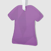 Violet, géométrique, cool, tendance, art simple mo (devant)