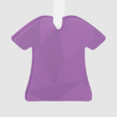 Violet, géométrique, cool, tendance, art simple mo (devant)