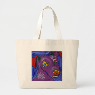 VIOLET GROTE TOTE BAG