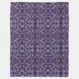 Violet Harmony Fleece Deken