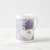 Violet in Mok met theepot-China (Voorkant rechts)