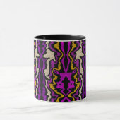 Violet indrukken mok (Midden)