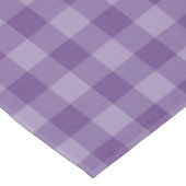 Violet ingecheckte achtergrond tafelkleed (Gekanteld)