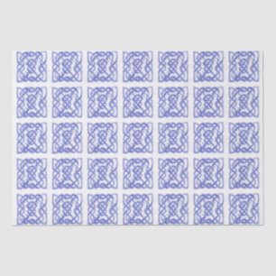 VIOLET KELTISCH KNOOP tissuepapier