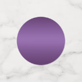 Violet kersttafel confetti (Kleine voorkant)