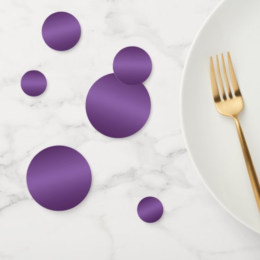 Violet kersttafel confetti (Groep)