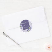 Violet Kruidenthee Zakelijk Etiket (Envelop)