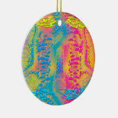 VIOLET LACE - digitaal - fractale kunst - Keramisch Ornament (Rechts)