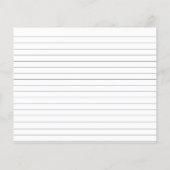 Violet Lavendel Flowers Vrijgezellenfeest Recepten (Achterkant)