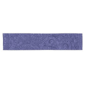 Violet & lavender Spiral Pattern Korte Tafelloper (Horizontaal)
