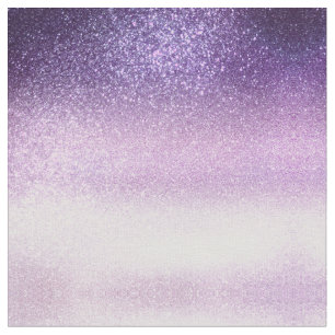 Violet Lila pastel Paars Triple Glitter Ombre Stof