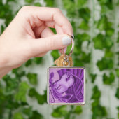 Violet Masquerade Sleutelhanger (Hand)