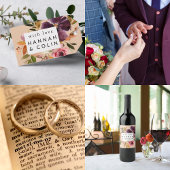 Violet Meadows Modern Herfst Bloemen Vierkante Sticker