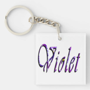 Violet, Meisjesnaam, Sleutelhanger