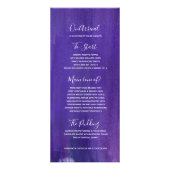 violet moderne art moderne doux 16 menu rack pack (Dos)