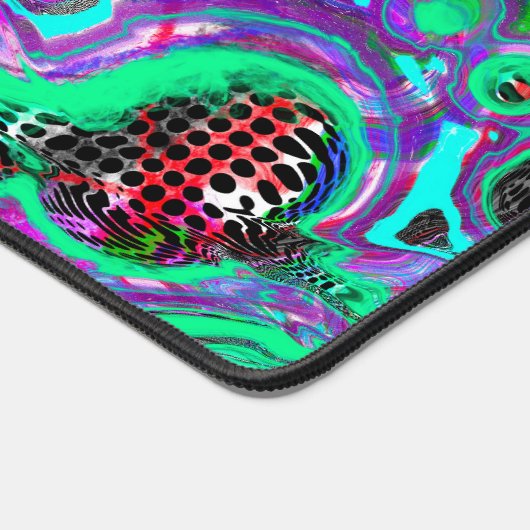 Violet, noir et Turquoise (Coin)