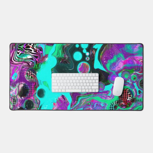 Violet, noir et Turquoise (Clavier et souris)