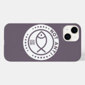 Violet NotAntiFish telefoonhoesje Case-Mate iPhone Case (Achterkant (horizontaal))