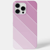 Violet Ombré Stripes Case-Mate iPhone Case (Achterkant)