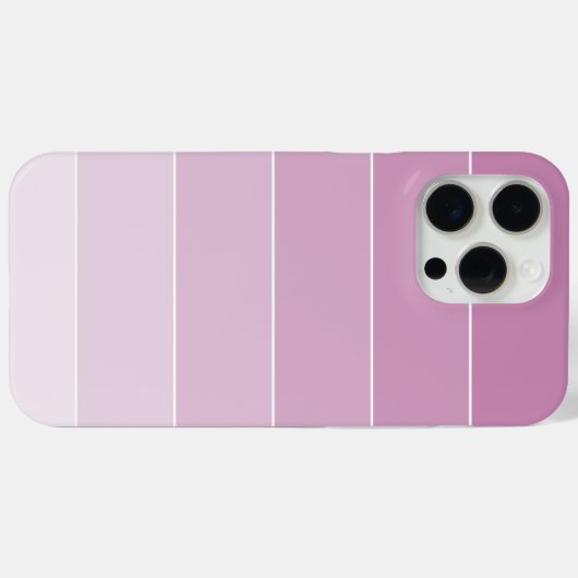 Violet Ombré Stripes Case-Mate iPhone Case (Achterkant (horizontaal))