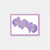Violet Orchideeën Post-it® Notes (Voorkant)