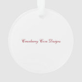 Violet Ornament (achterkant)