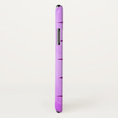 Violet, Paarse magenta & roze cirkels Monogram Case-Mate iPhone Case (Achterkant / rechts)