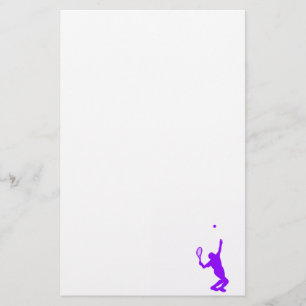 Violet Paarse Tennis Briefpapier
