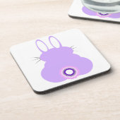 Violet Paasbunny harde Onderzetters (Linkerzijde)