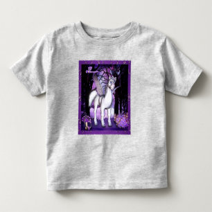 Violet Pegasus Fantasy Art Kinder Shirts