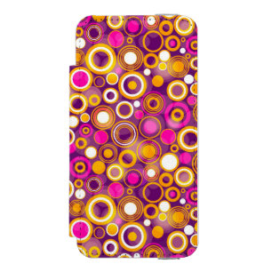 Violet Polka Dot Pattern