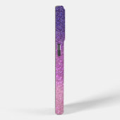 Violet Princess Blush Pink Triple Glitter Case-Mate iPhone Case (Achterkant / Rechts)