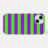 Violet Psychédélique Électrique Et Vert Arlequin (Verso Horizontal)
